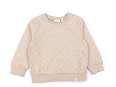 Lil Atelier rose dust blomstret sweatshirt